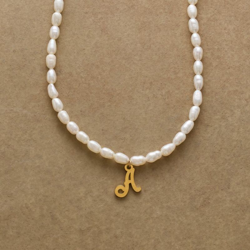 Mikumi Monogram Necklace